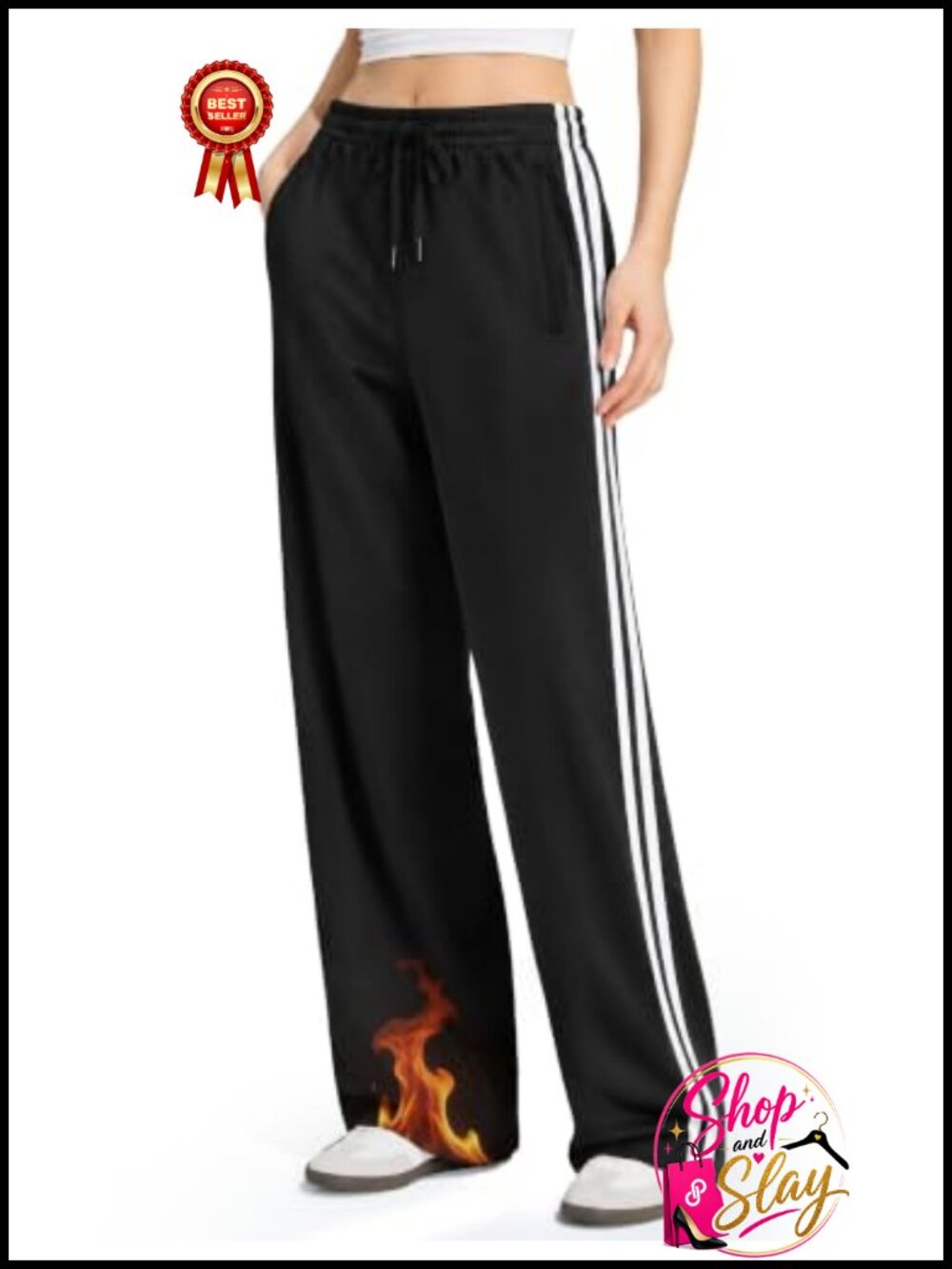 Tall Women's Fleece Lined Straight Leg Track Pants 32 34 36 Inseam